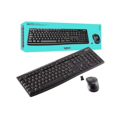 Logitech MK270 wireless keyboard and mouse set