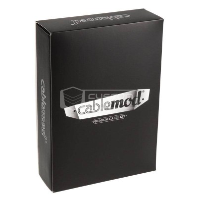CableMod Premium Classic ModMesh C-Series Cable Kit Corsair Μαύρο/Λευκό