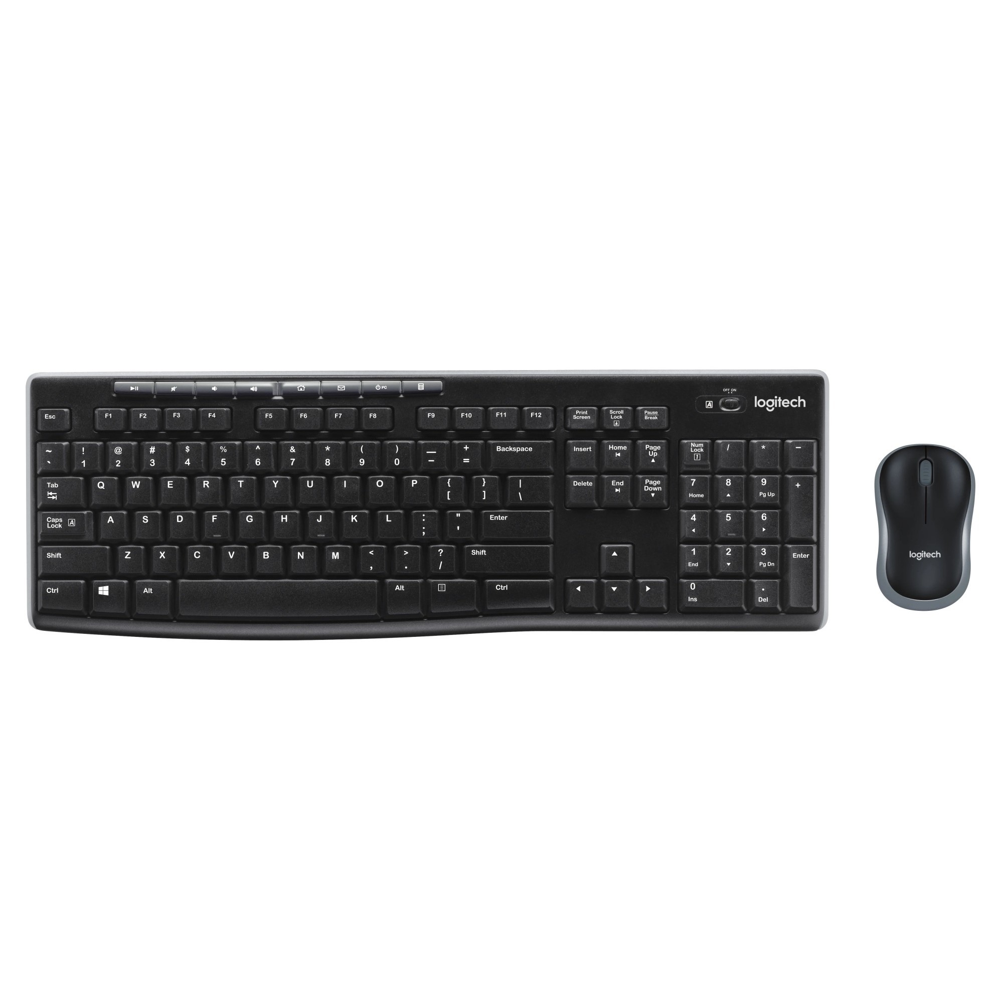 Logitech MK270 wireless keyboard and mouse set