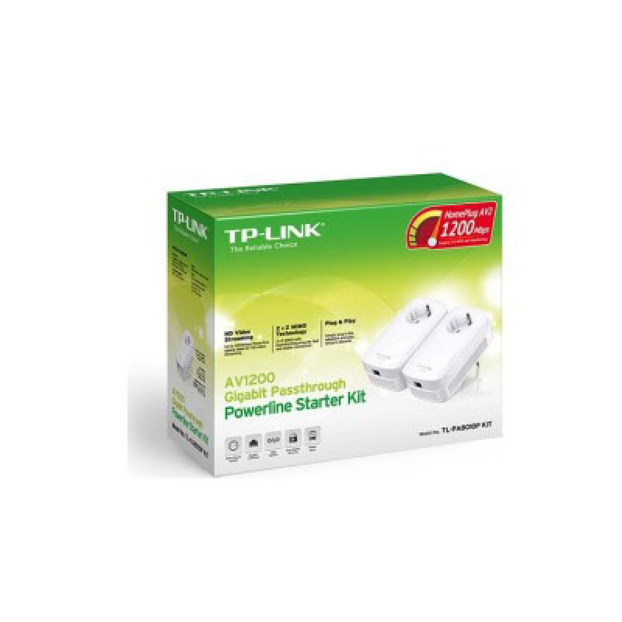 TP-LINK TL-PA8010P KIT v1 Powerline Διπλό για Ενσύρματη Σύνδεση