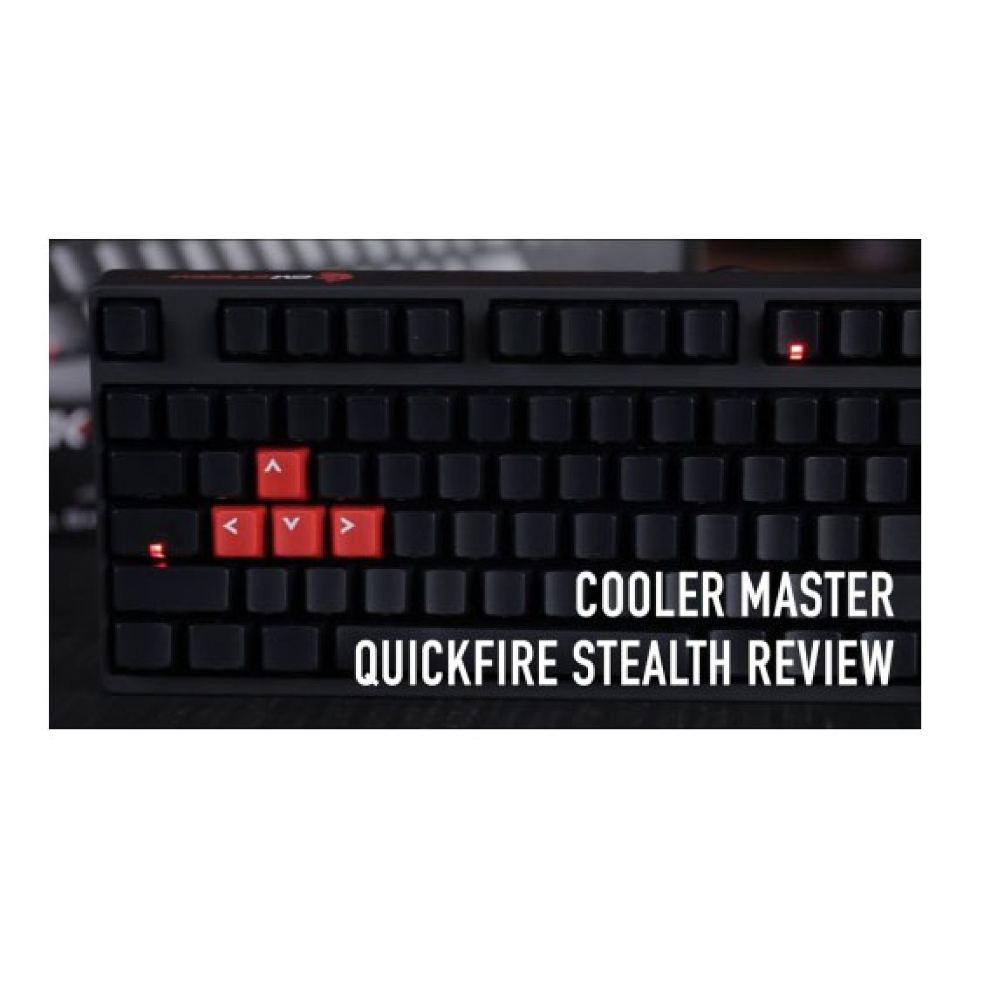 Cooler Master Quick Fire TK-Stealth Cherry MX Brown