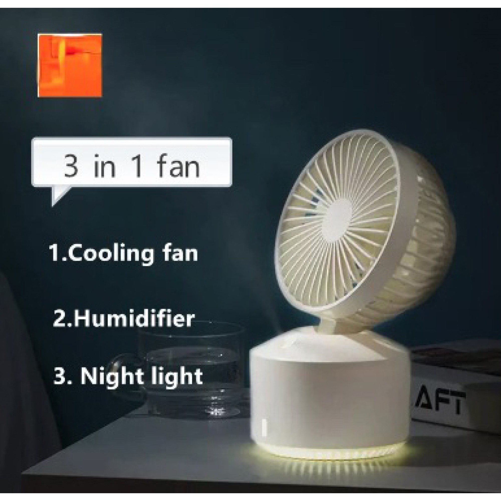 wsn.gr Xiaomi Xiaomi Wellsmart Desk Misting Fan