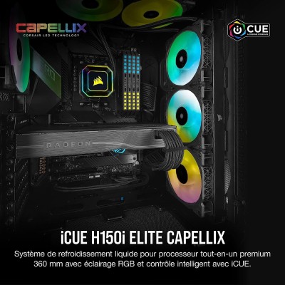 Corsair iCUE H150i ELITE CAPELLIX Liquid CPU Cooler