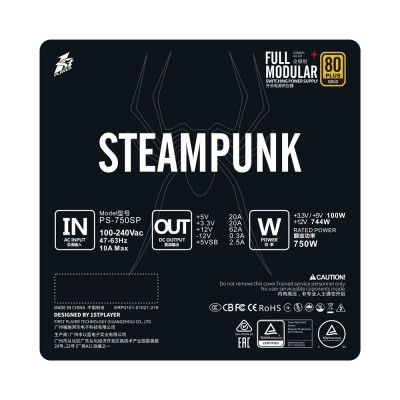 1st Player Steampunk 750W