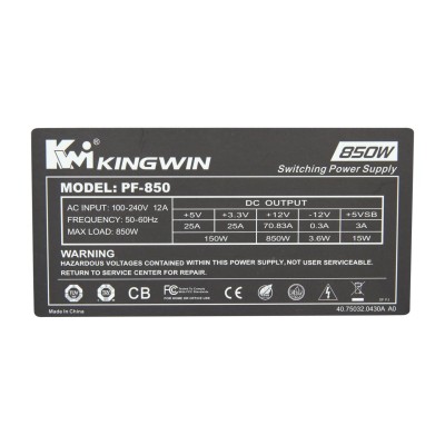 Kingwin PF 850W