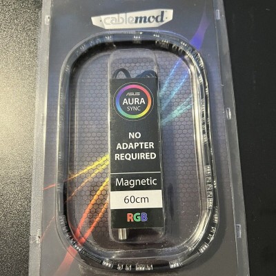 CableMod WideBeam Magnetic RGB LED Strip - 30cm