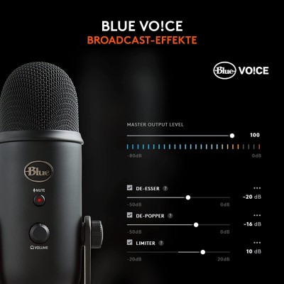 Yeti Blue Microphone USB 
