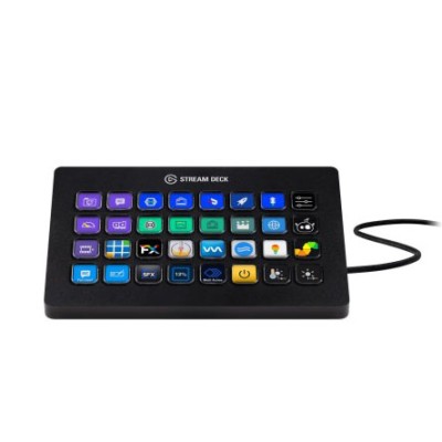 Elgato Stream Deck XL With 32 Customizable LCD Buttons