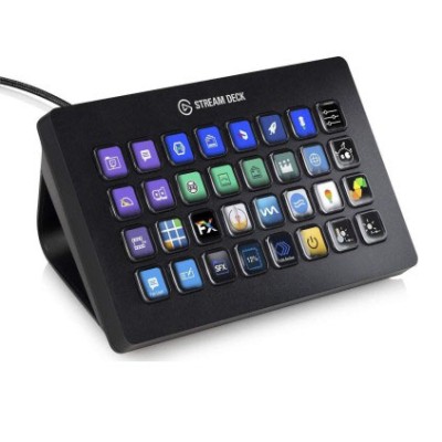 Elgato Stream Deck XL With 32 Customizable LCD Buttons