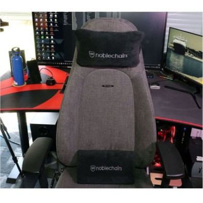 Noblechairs Icon TX Ανθρακί ύφασμα