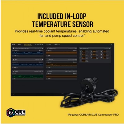 Corsair Hydro X Series XD5 RGB Pump/Reservoir Combo Black