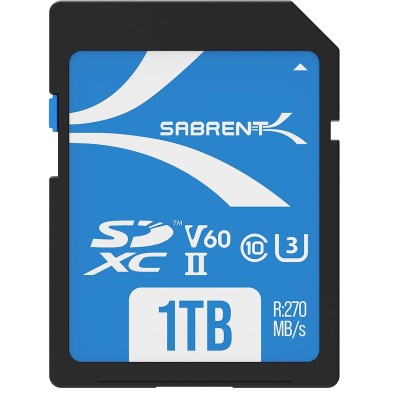 Sabrent Rocket V60 1TB SD UHS-II SD Card